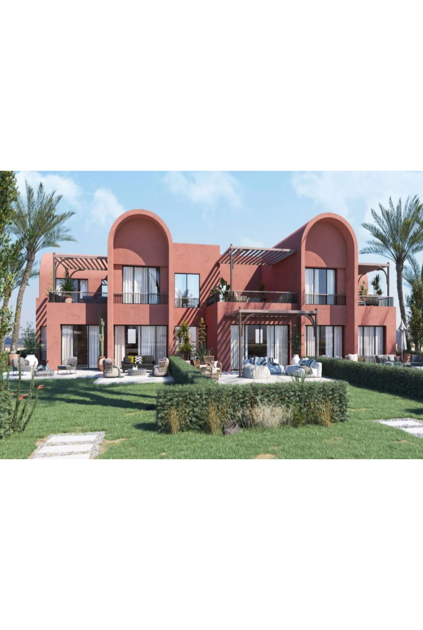 Finished chalet in Kamaran El Gouna