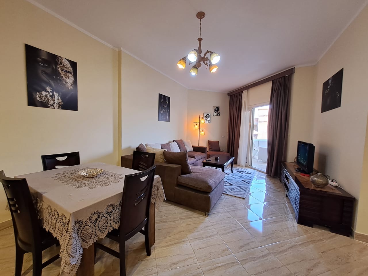 1455 2 bedroom sea view apartment in sahl hasheesh