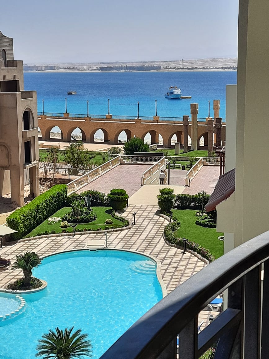 1455 2 bedroom sea view apartment in sahl hasheesh