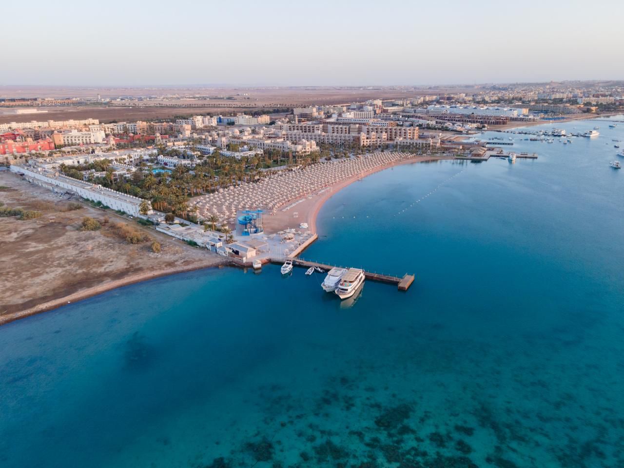 own your unit in Grand Rock Resort, first row, Al Mamsha El Seyahi, Hurghada  Directly facing the sea.